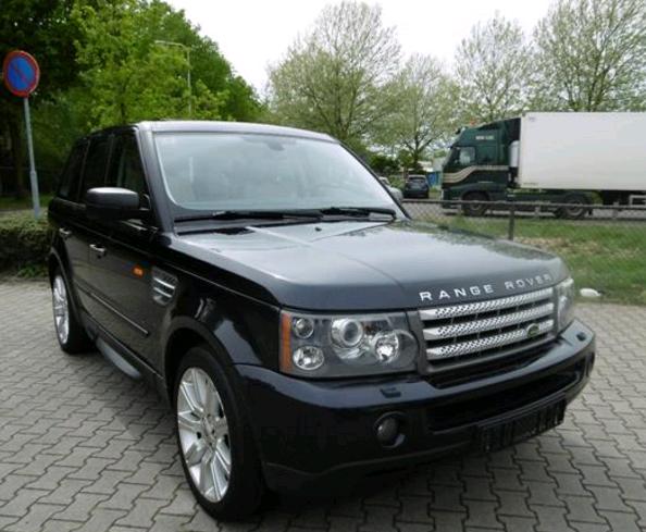 left hand drive LANDROVER RANGE ROVER SPORT (01/06/2007) -  